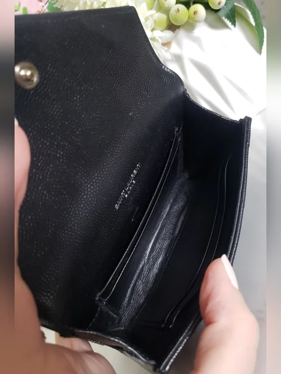 Authentic Pre-owned Yves Saint Laurent Envelope Compact Wallet - Picture 8 of 15